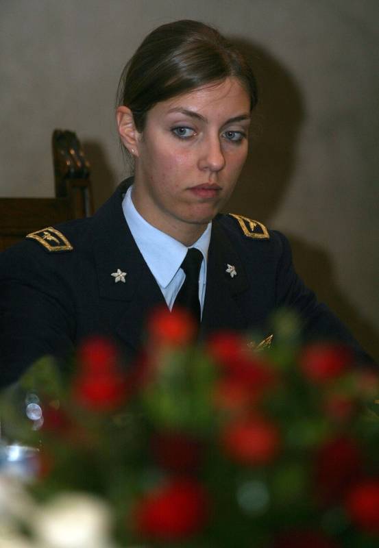 Il capitano Mariangela Valentini (Foto Cattina)