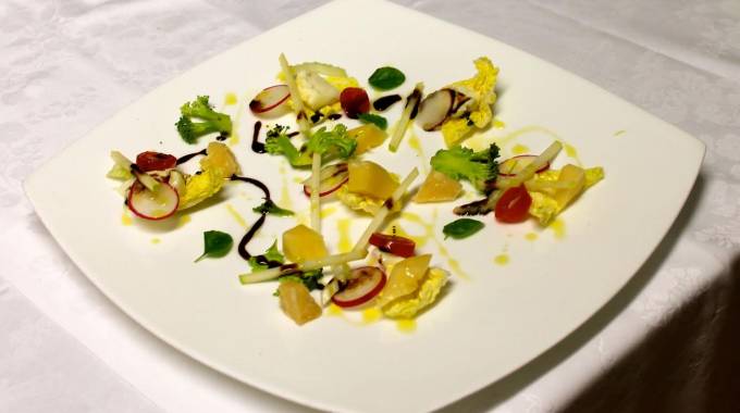 Un piatto firmato dagli chef Guidetti & Barbieri: mangiare sano e con gusto