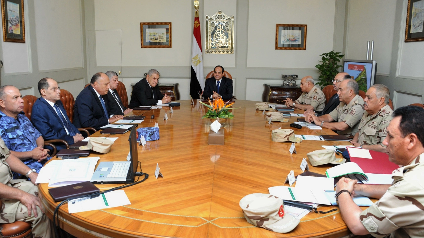Il presidente egiziano al-Sisi ha convocato una riunione d'emergenza (Ap)