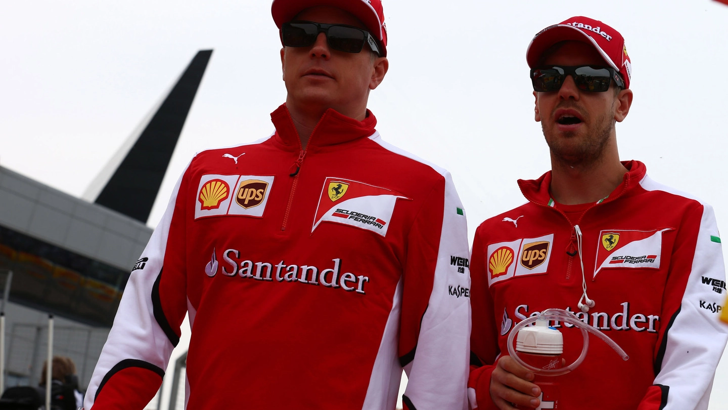 Sebastian Vettel e Kimi Raikkonen (Lapresse)