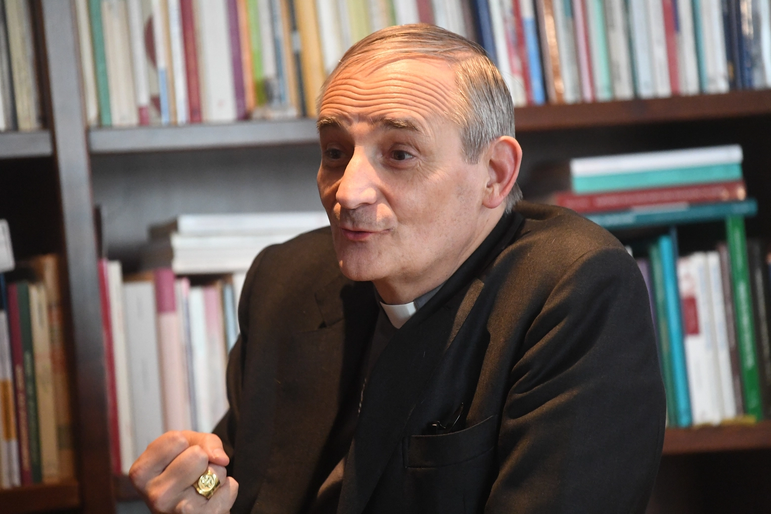Il cardinale Matteo Zuppi, 64 anni