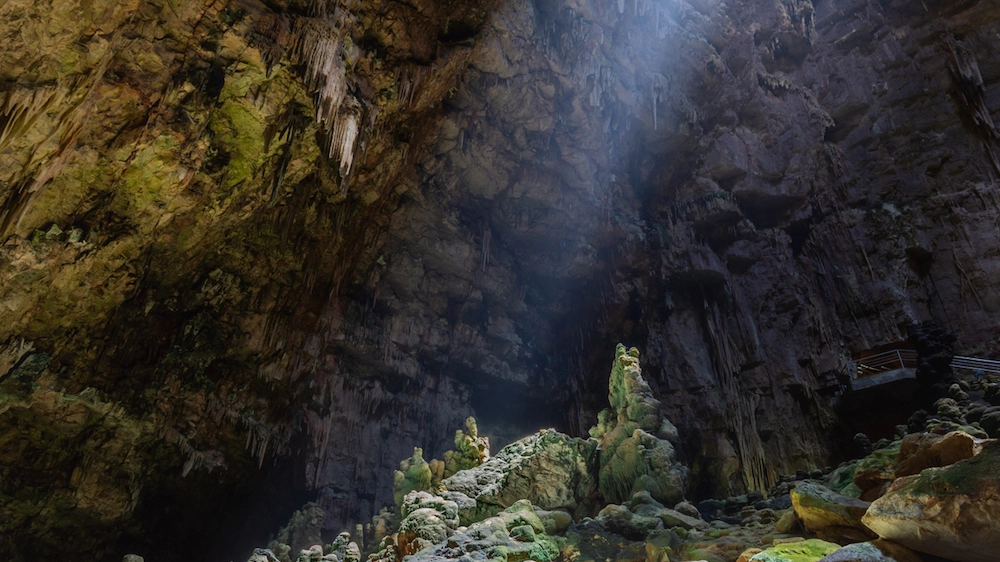 Le spettacolari grotte di Castellana, in Puglia
