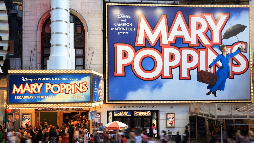 Il musical Mary Poppins in programmazione a Broadway