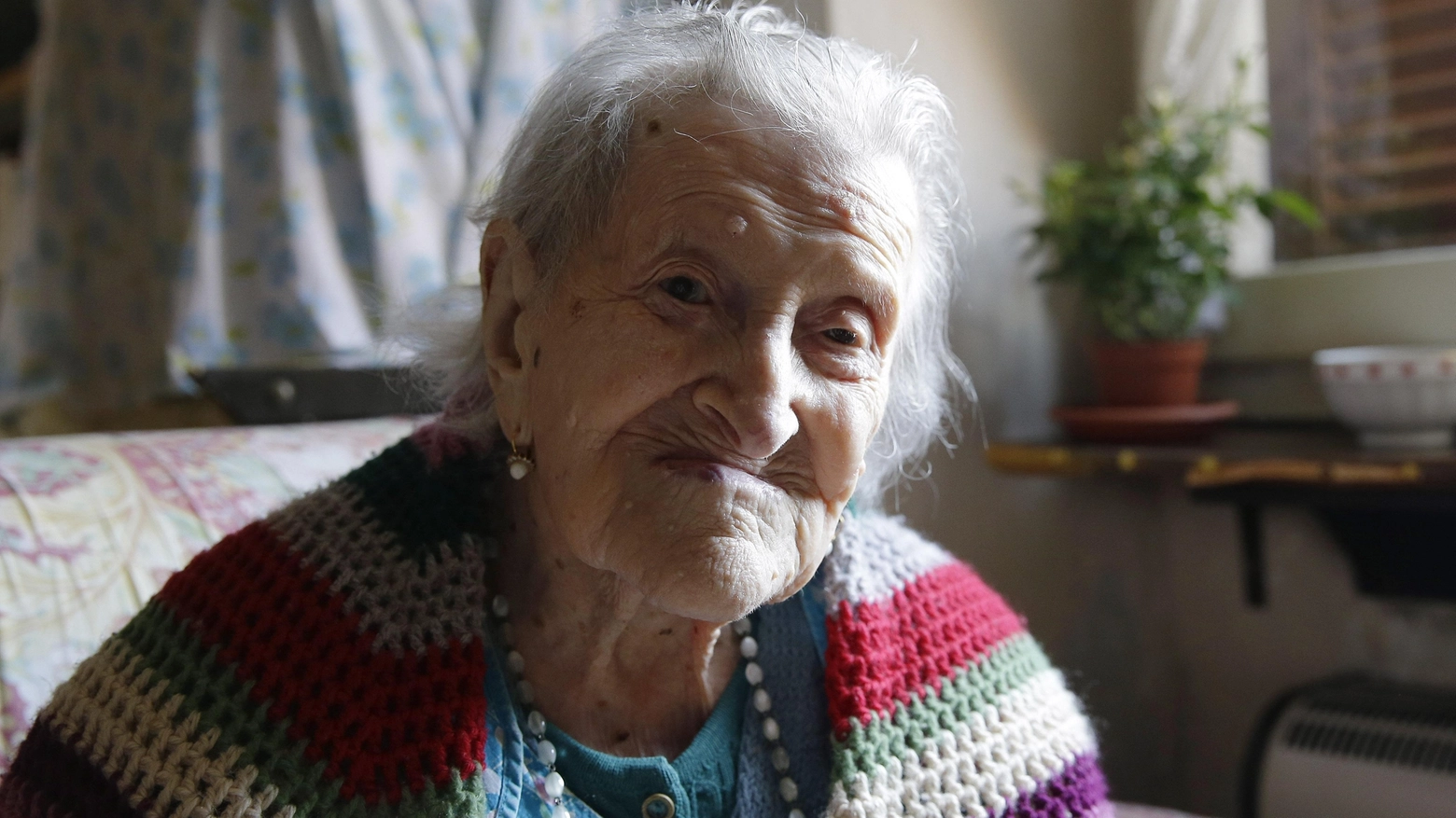 Emma Morano a 115, è la più longeva d'Europa (Ansa)
