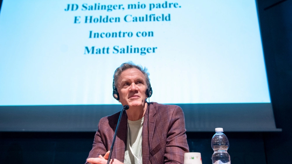 Matt Salinger, il figlio di J.D. Salinger (Foto: LaPresse/Nicolò Campo)