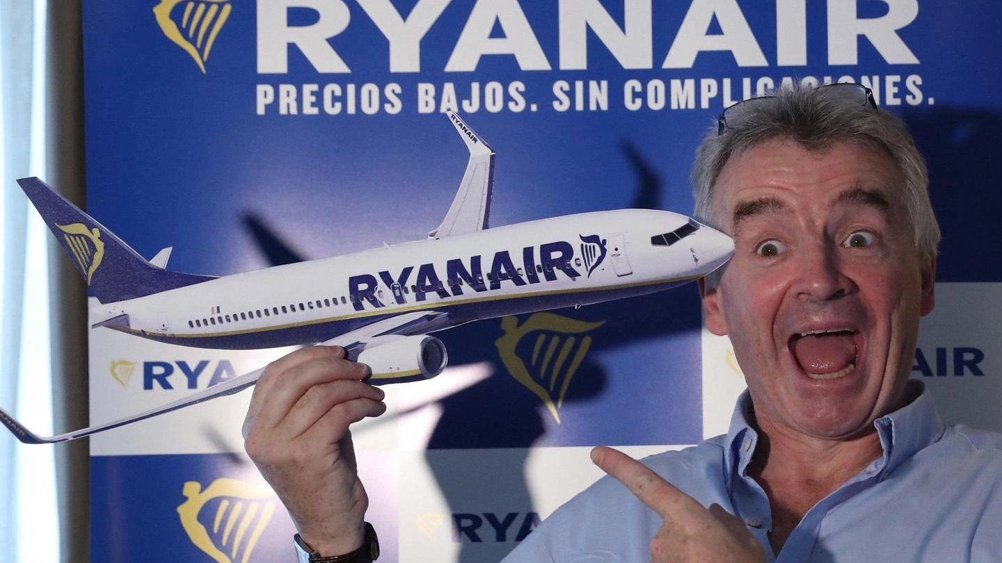 Michael O'Leary, amministratore delegato di Ryanair (Ansa)