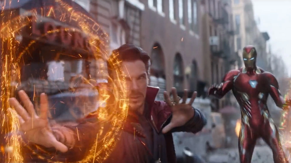 Uno screenshot del trailer di 'Avengers: Infinity War' – Foto: Marvel Studios