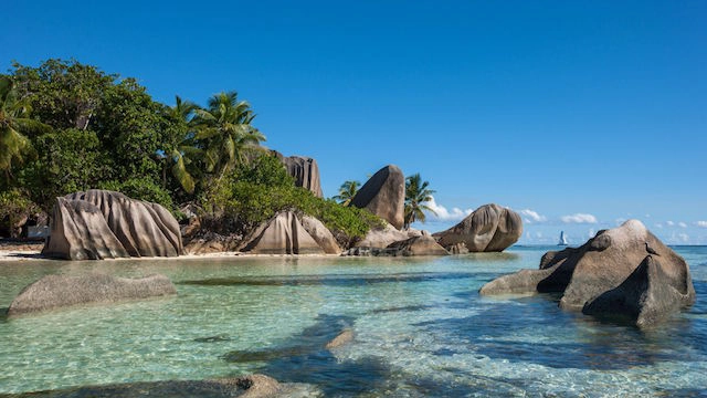 Seychelles, la spiaggia di La Digue