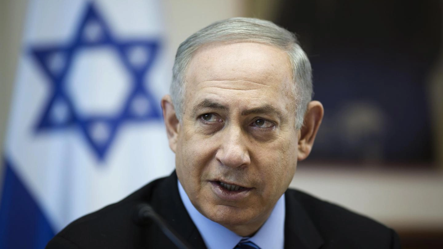 Il premier di Israele Netanyahu (Ansa)