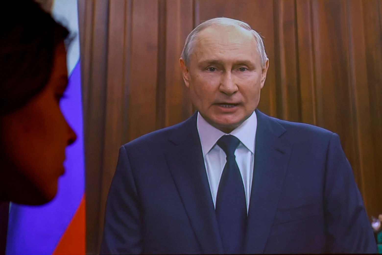 Il messaggio di Putin in Tv