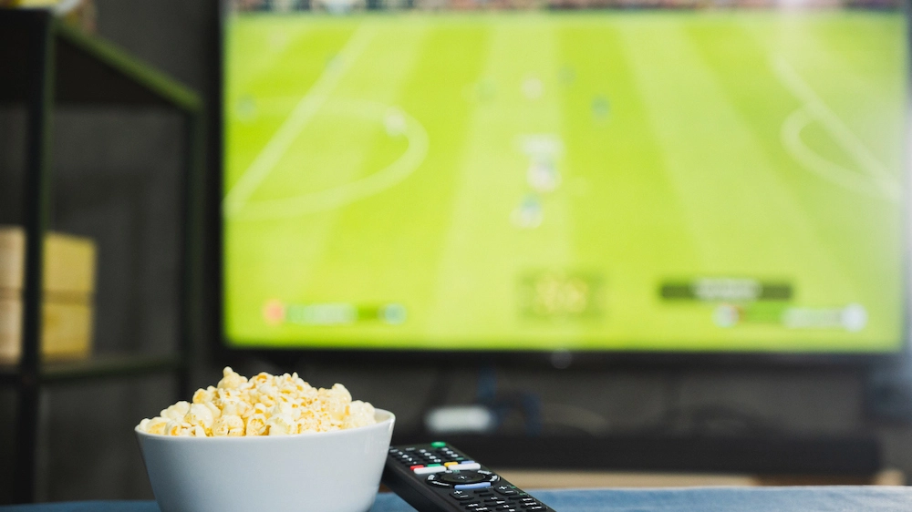 Calcio in tv in streaming in alta definizione