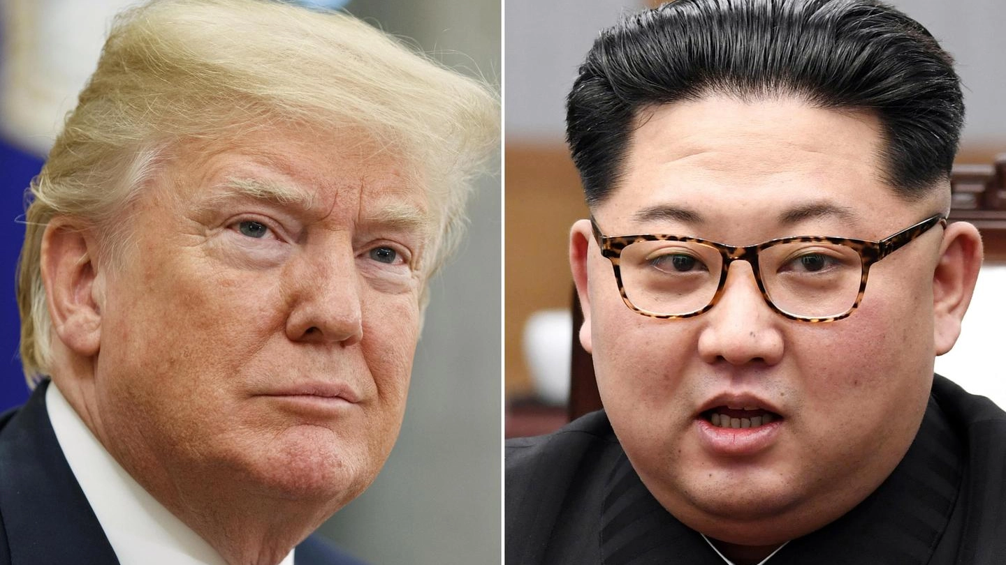 Donald Trump e Kim Jong-un (Ansa)