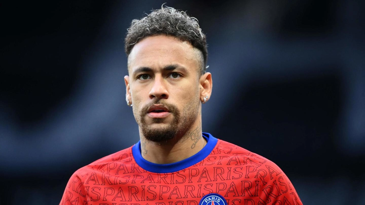 Neymar, attaccante del Paris Saint-Germain (Ansa)