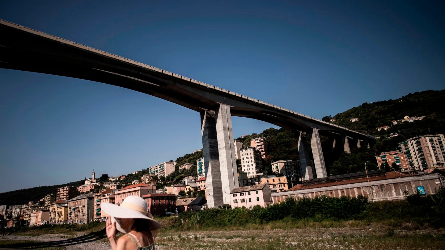 Il ponte Morandi di Genova (LaPresse)
