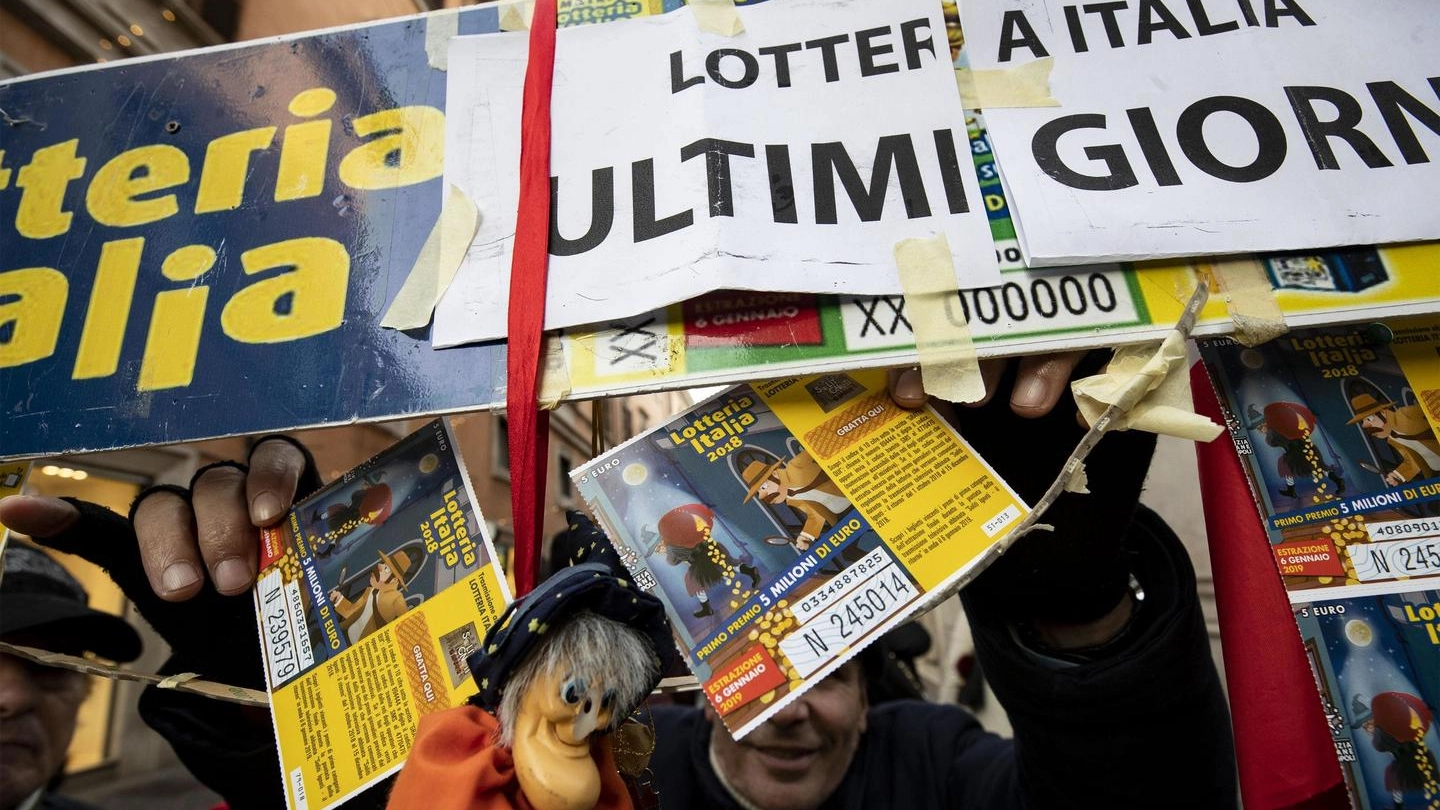 Lotteria  Italia: crollo storico (ANSA)