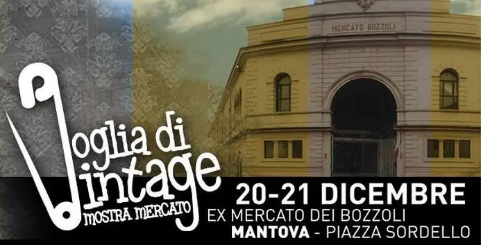 Abbigliamento, accessori e modernariato: a Mantova torna 'Voglia di Vintage'