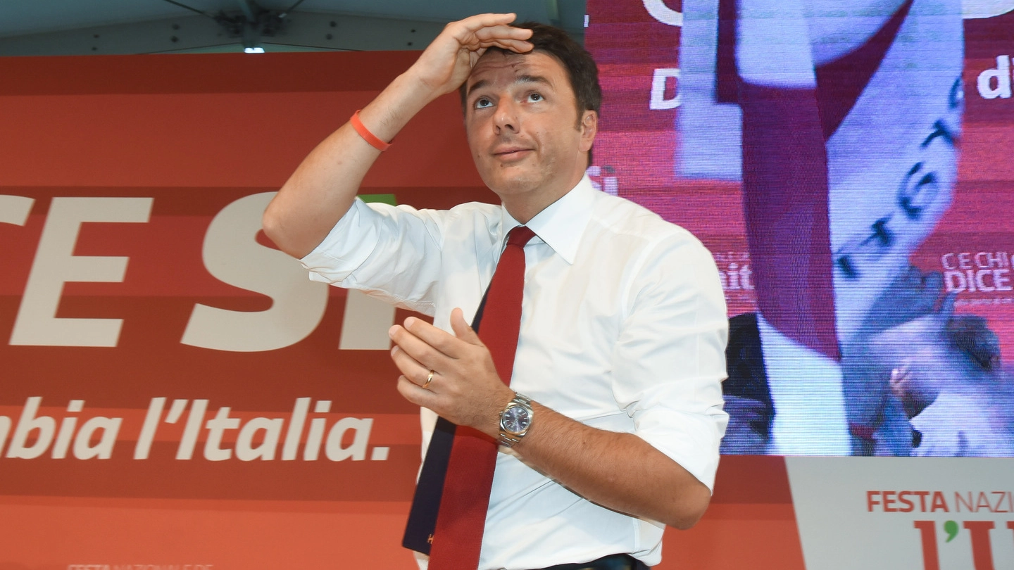 L'ex leader del Pd Matteo Renzi (Newpress)