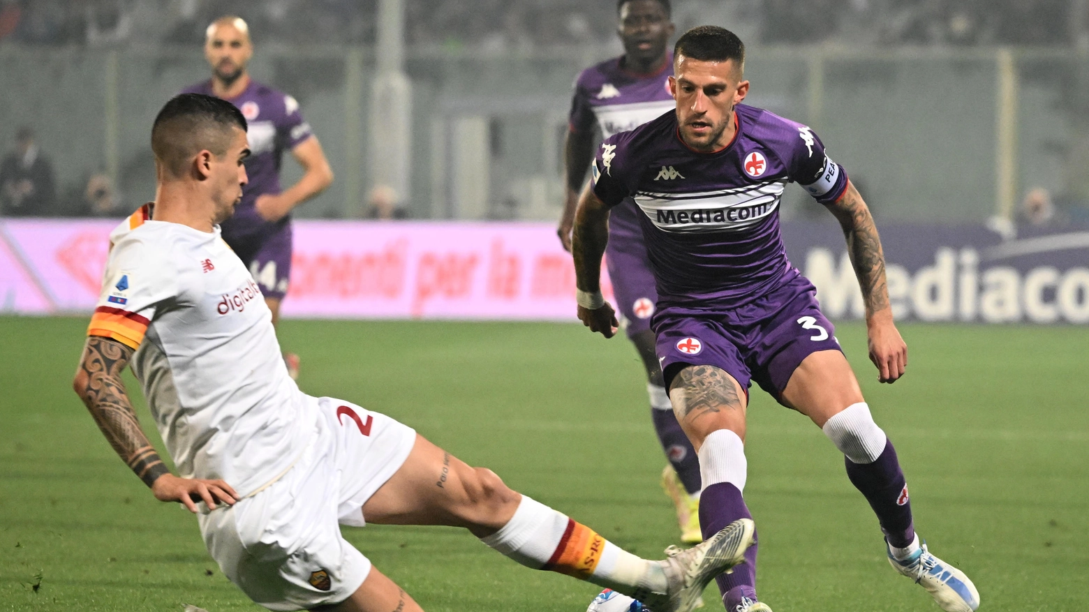 Roma-Fiorentina sarà il posticipo di questo turno