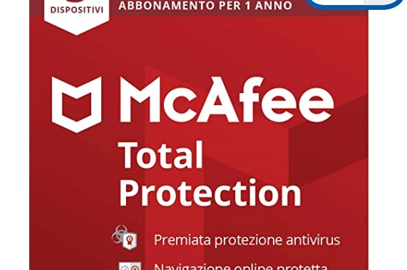 McAfee Total Protection 2021 su amazon.com