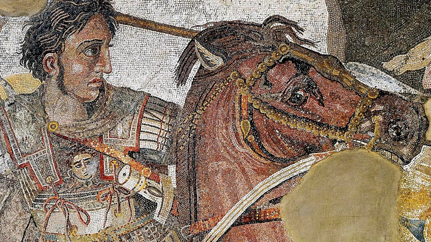 Celebre ritratto di Alessandro Magno al Museo archeologico di Napoli