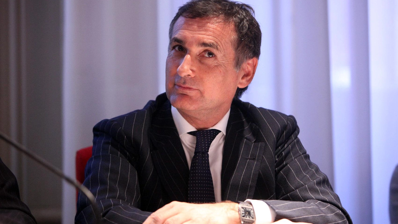 Claudio Sabatini, presidente dell’Unipol Arena