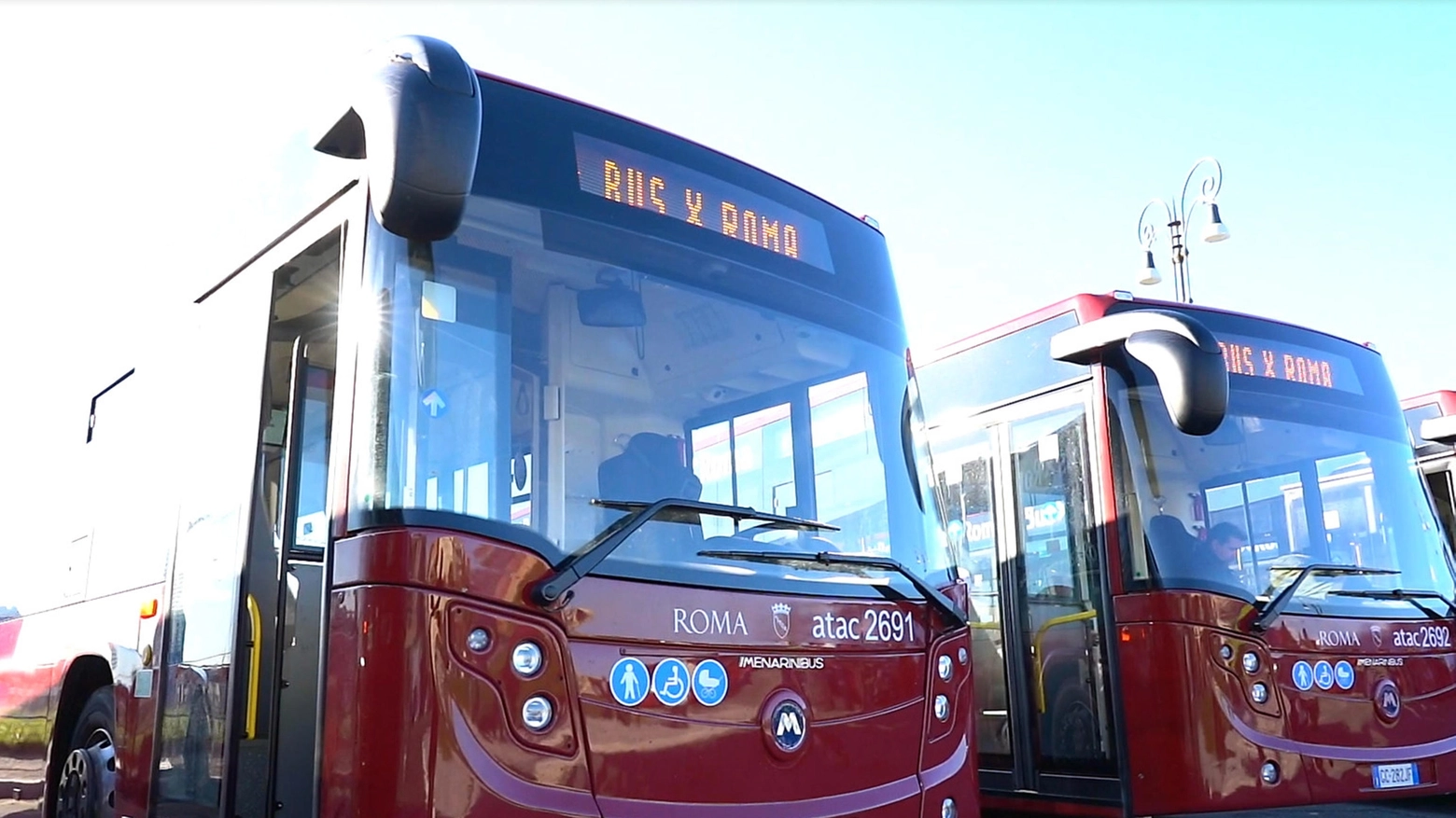 Roma, la flotta Atac si rinnova: venti autobus pronti per l’inaugurazione