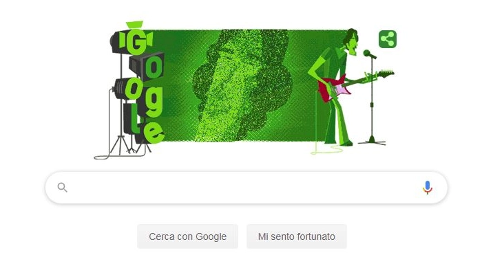 Luis Alberto Spinetta, il doodle di Google