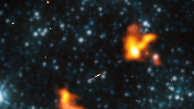 Scoperta una grande galassia da record (arxiv)