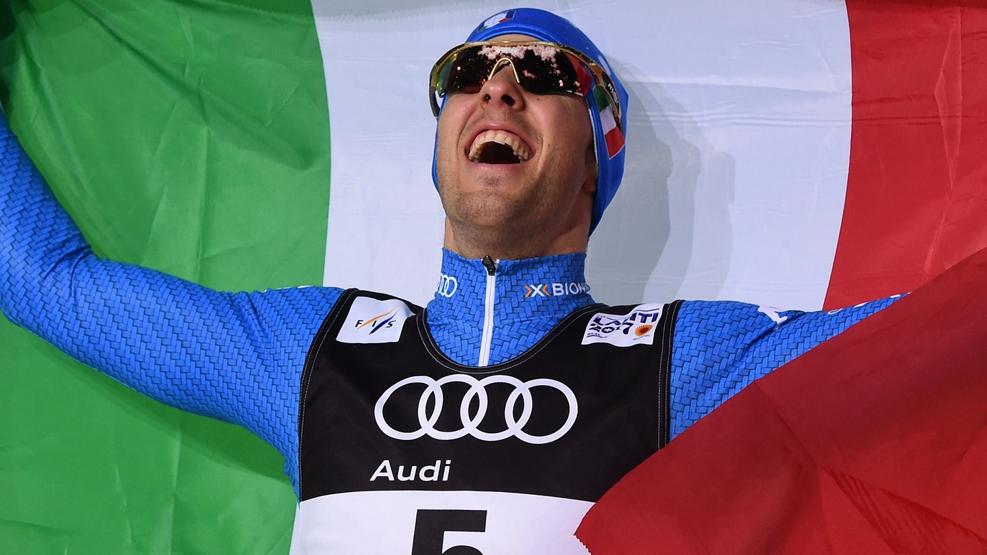 Federico Pellegrino, oro ai Mondiali di sci di fondo (Afp)