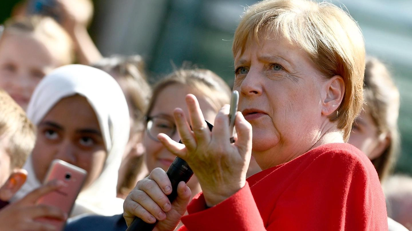 Germania, la cancelliera Angela Merkel (foto Ansa)