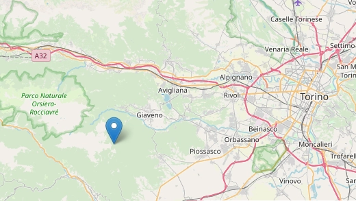 Terremoto in Piemonte, epicentro a sud di Coazze