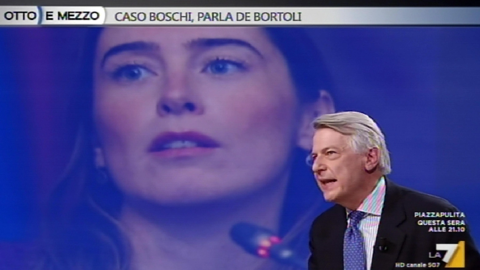 Ferruccio De Bortoli ospite su La7 sul caso Boschi (Ansa)