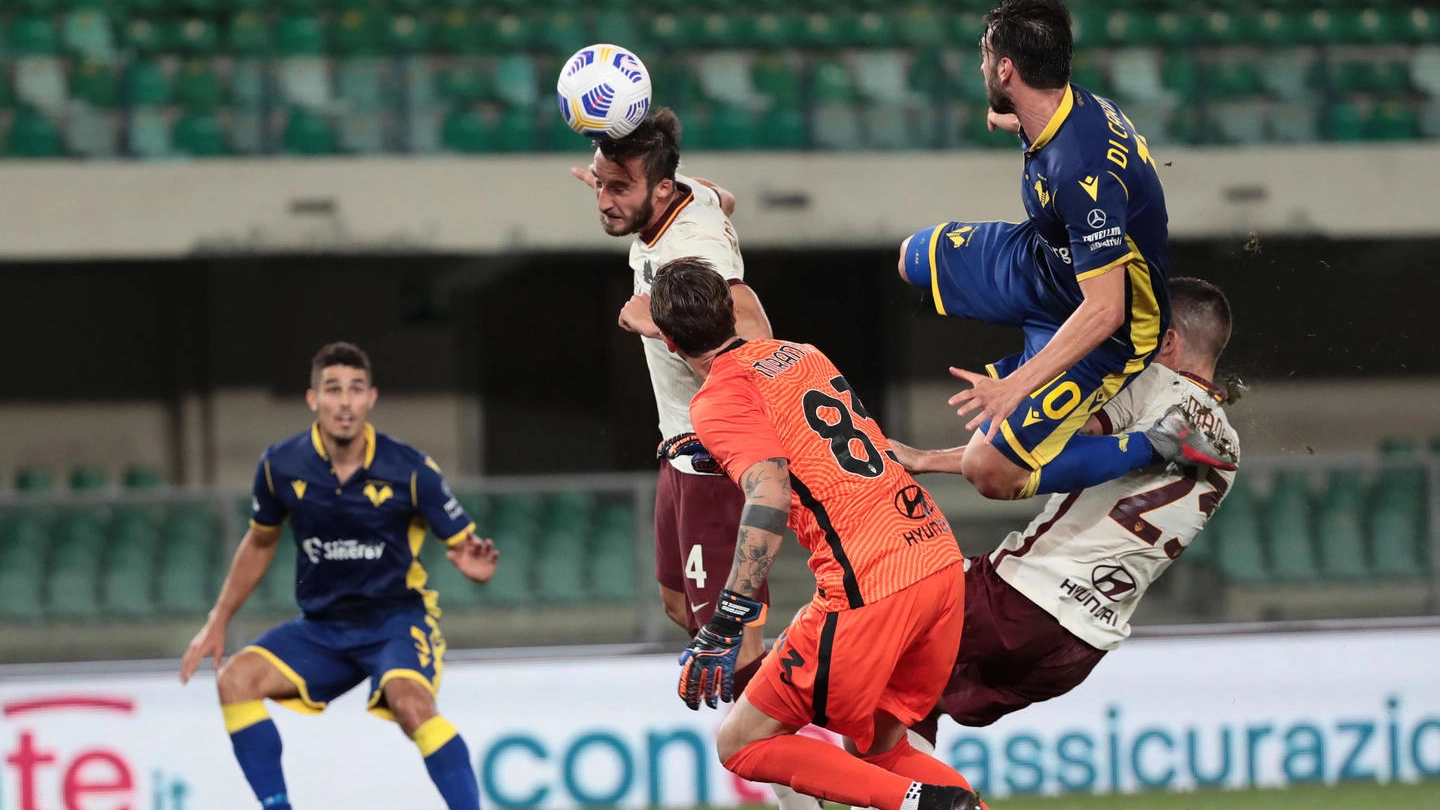 Verona-Roma 0-0 (Ansa)