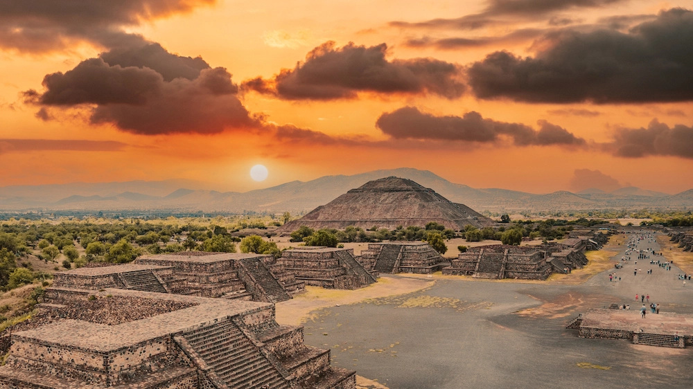 La Piramide del Sole, in Messico