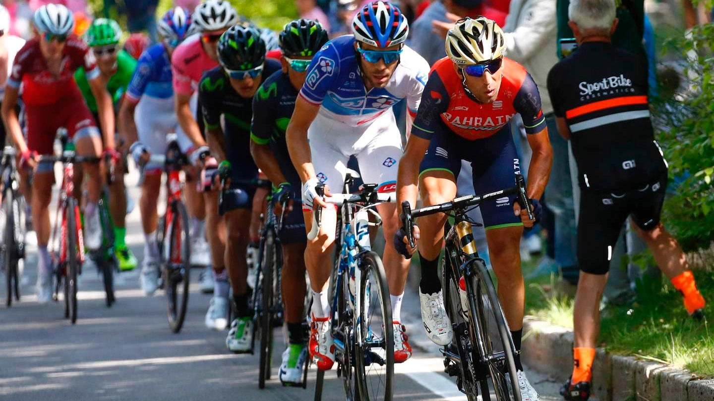 Giro d'Italia 2017, Nibali all'attacco (Afp)