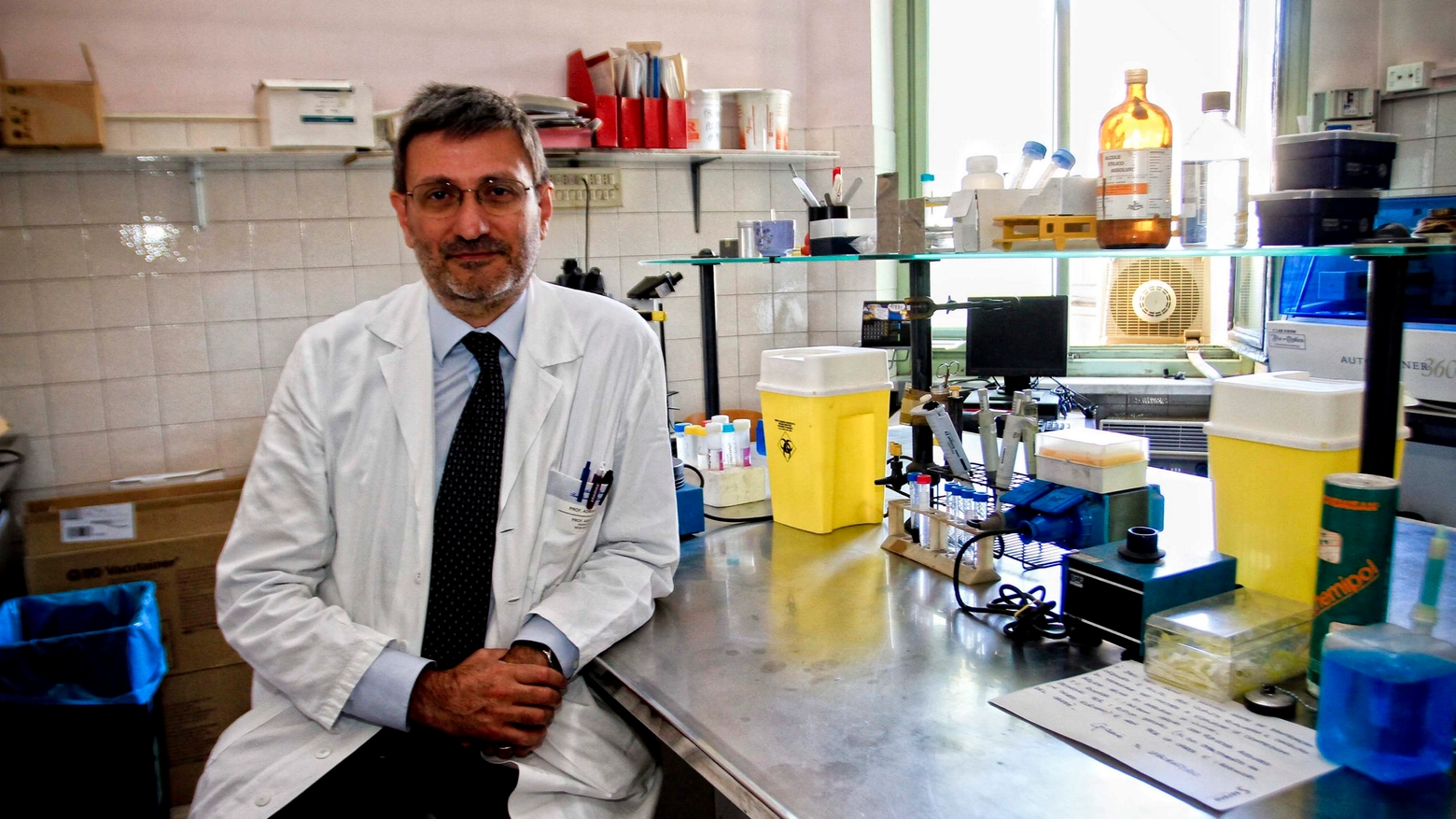 Il neurologo Adriano Chiò ha scoperto il gene della Sla (Fotogramma)