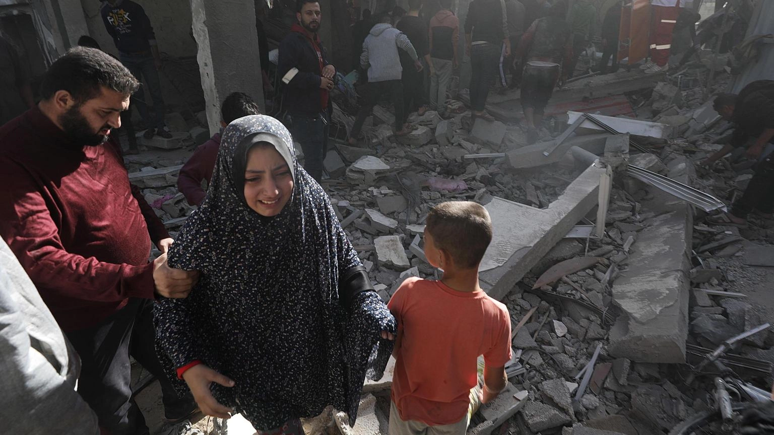 Unicef, al sud di Gaza cadono bombe ogni 10 minuti
