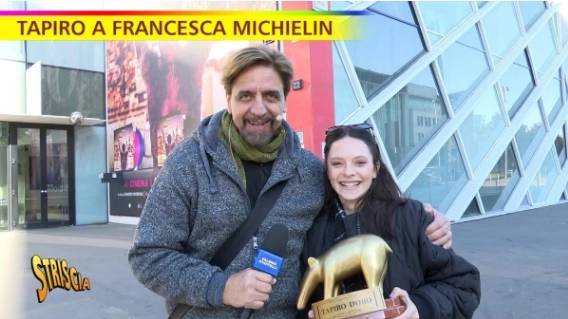Tapiro d'oro a Francesca Michielin