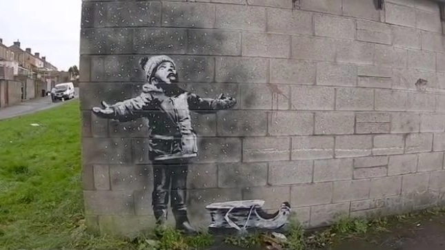 La nuova opera di Banksy