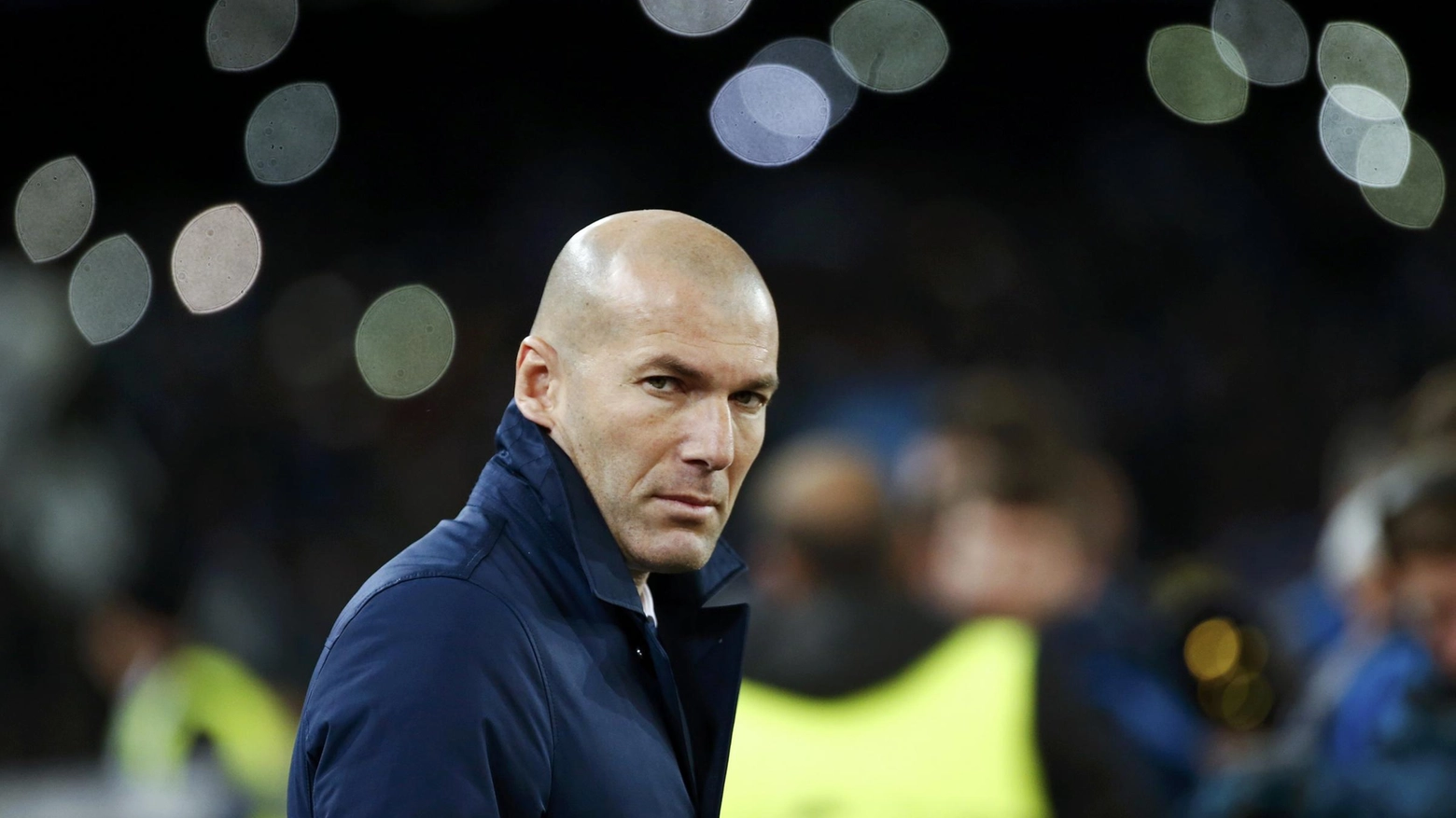 Zinedine Zidane, allenatore del Real Madrid 