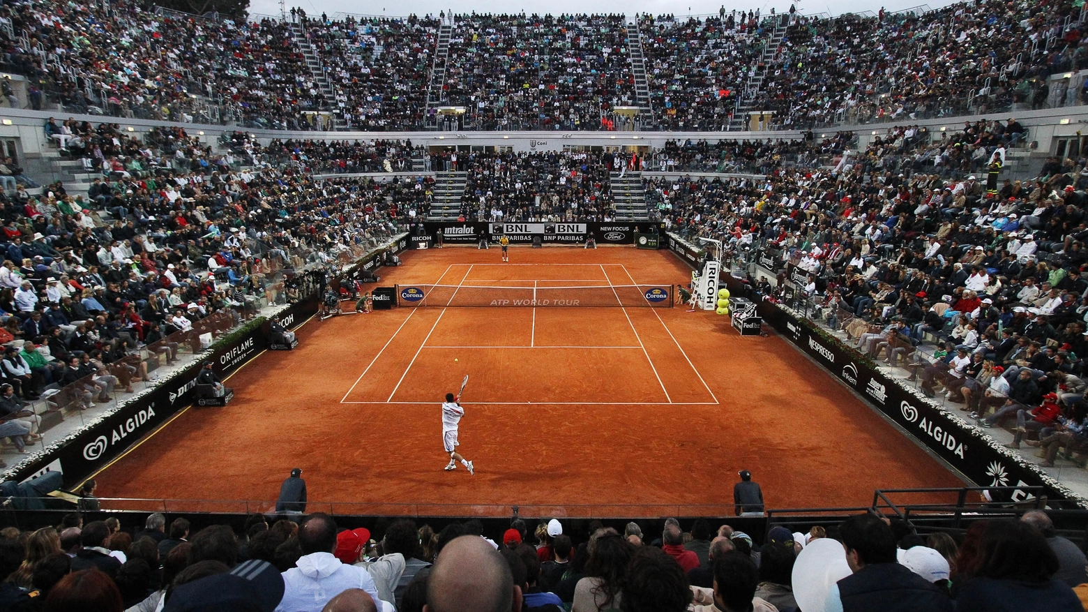 Il "Centrale", lo Stadio del tennis di Roma