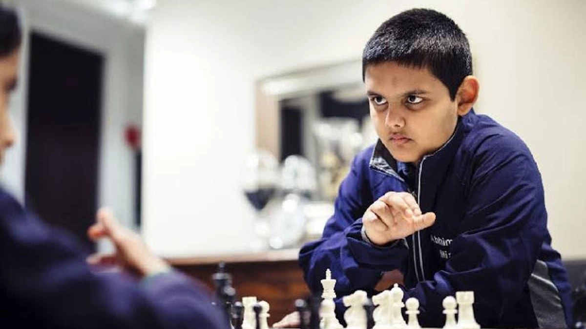 Il giovane scacchista Mishra