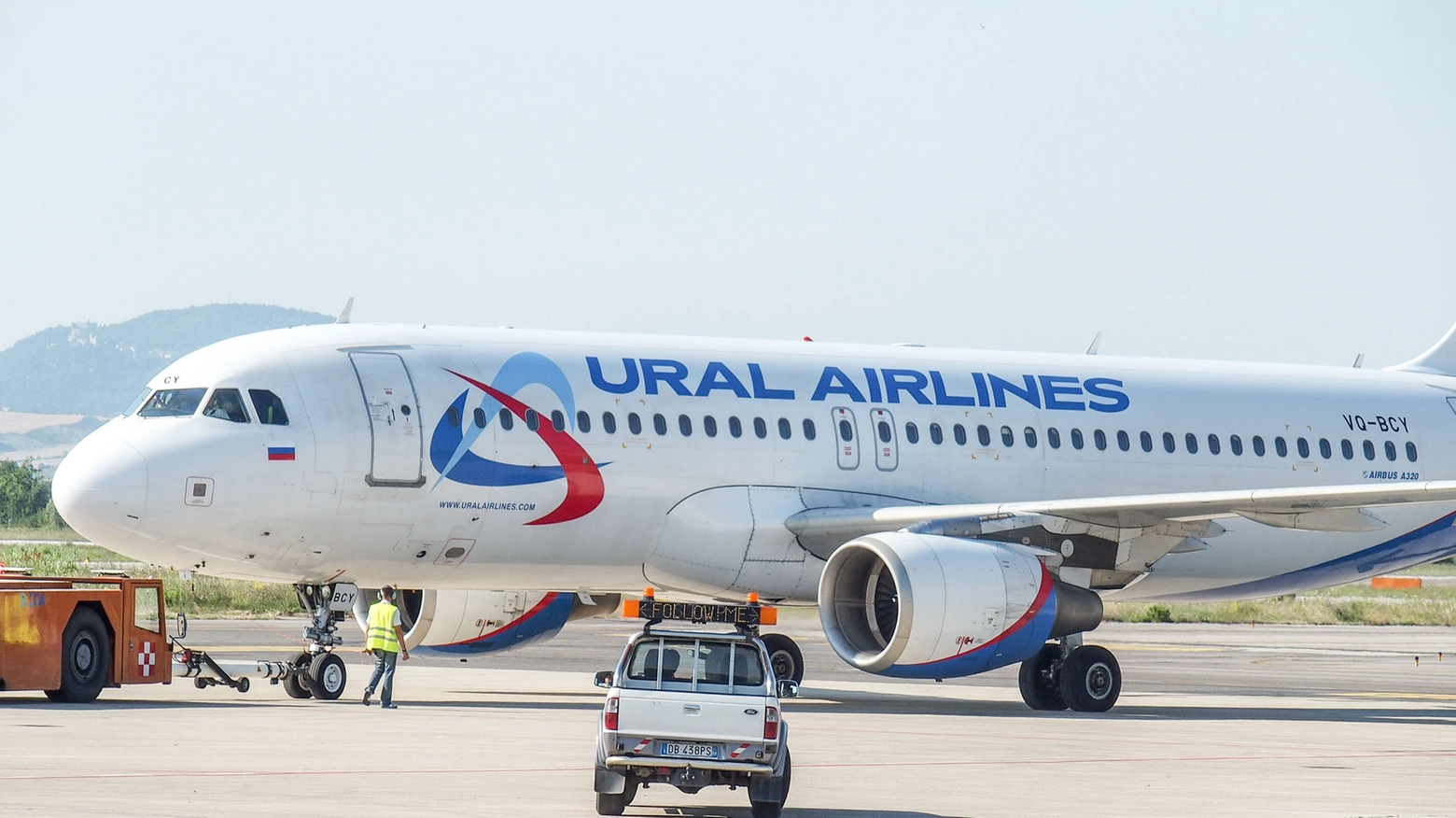 Un aereo della Ural Airlines, foto generica