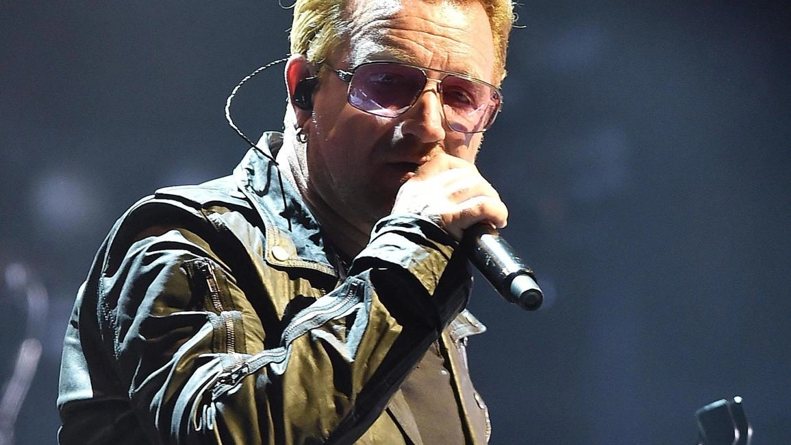 Bono Vox, leader degli U2 (Ansa)