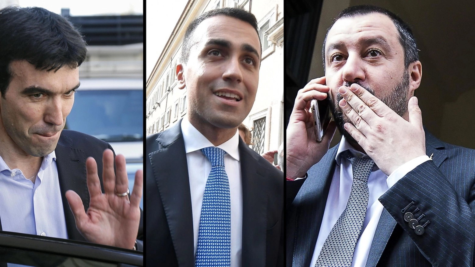Governo: Martina, Di Maio e Salvini