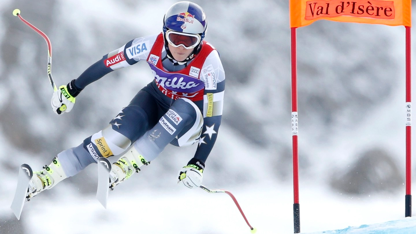  Lindsey Vonn vince la libera di Val d'Isere (Reuters)