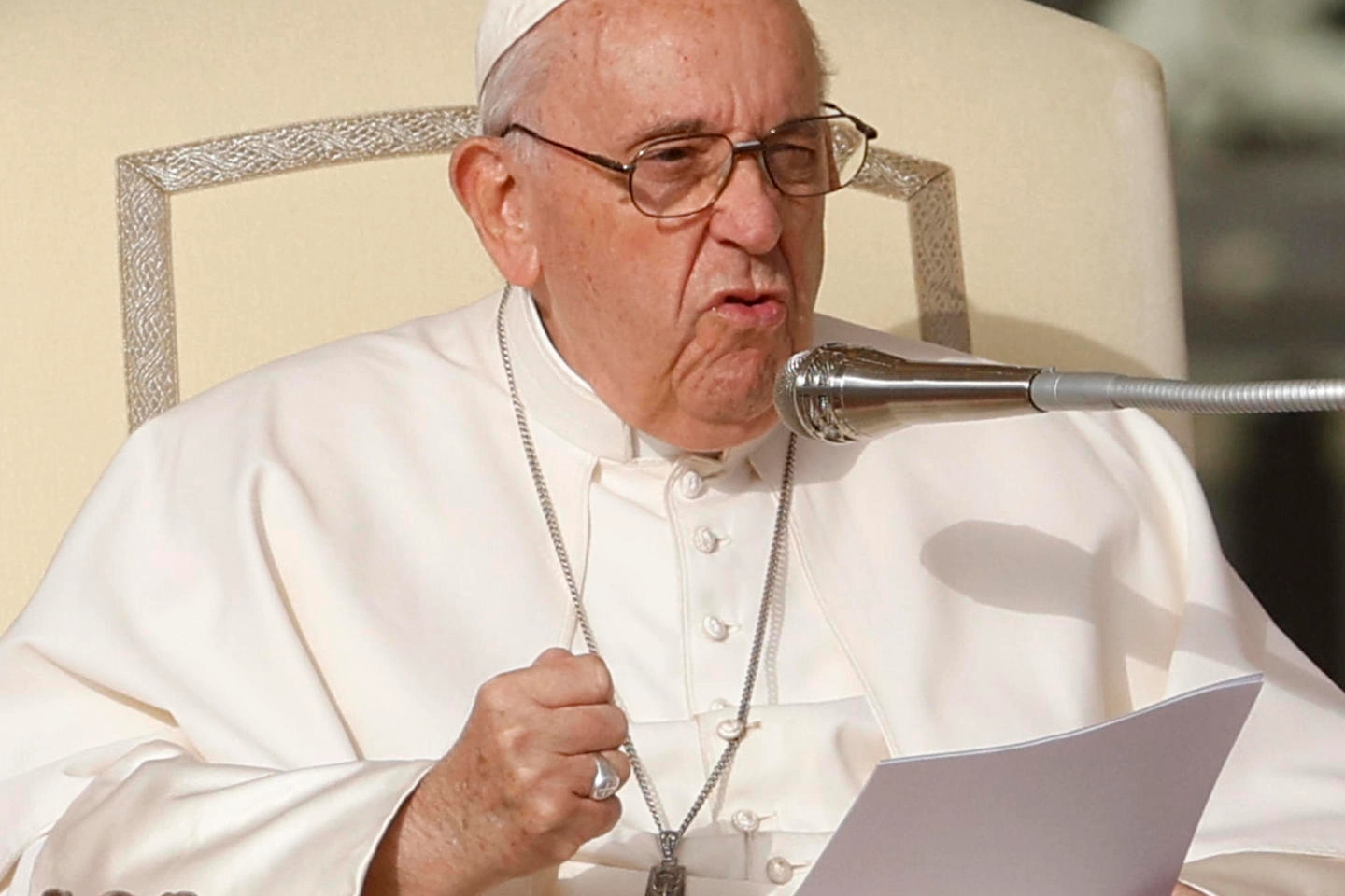 Papa Francesco, 85 anni, è solito affrontare argomenti anche molto profani