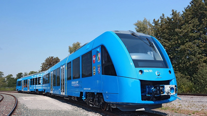 Il Coradia iLint, un treno a idrogeno realizzato in Germania (Foto: Alstom)