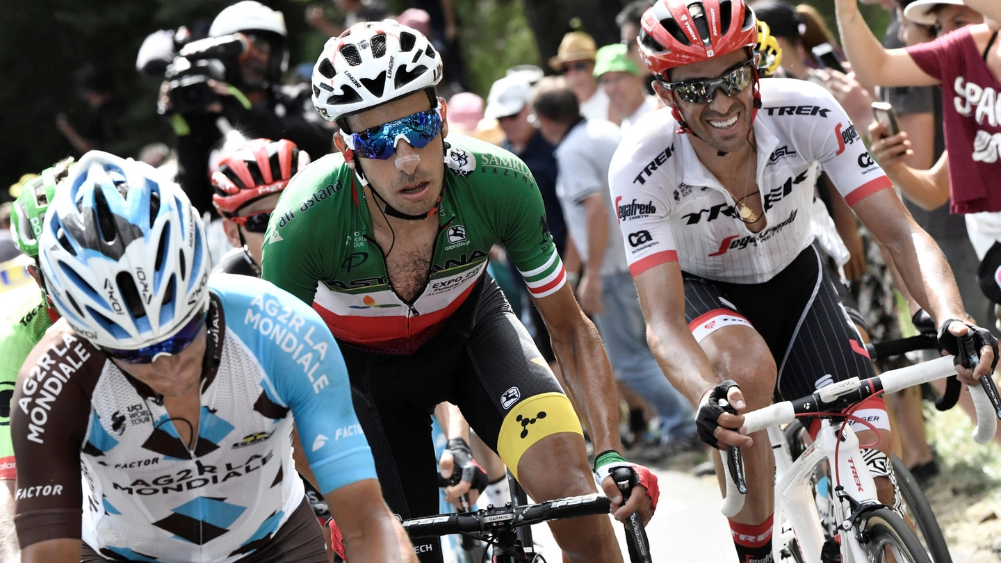 Tour de France 2017, Fabio Aru in azione