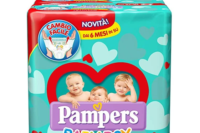 Pampers Baby Dry su amazon.com